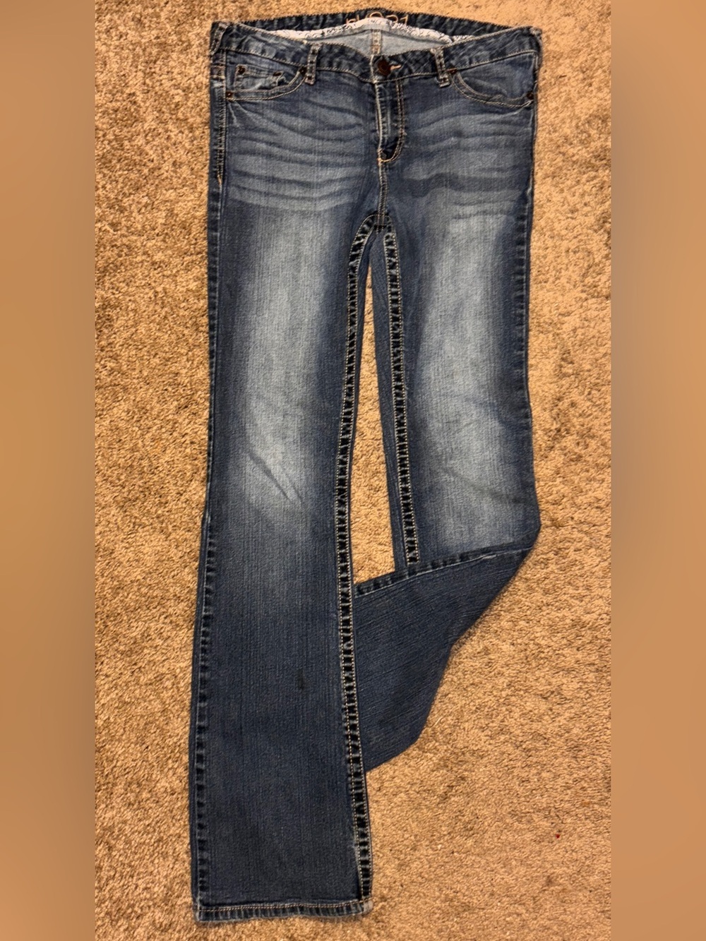 🧵 rue21 Mid‑Rise Bootcut Jeans — Size 11/12 Long